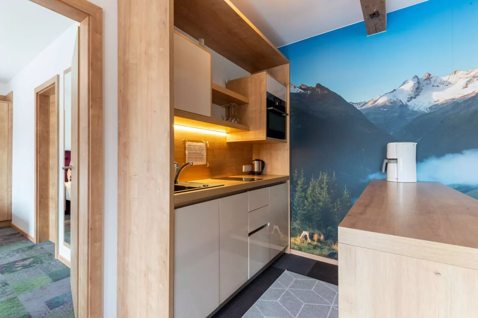 Appartement Zillertal Alpen A-Kitchen