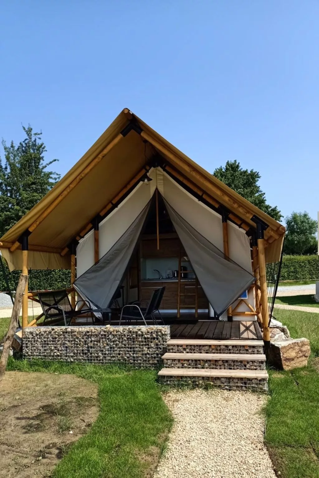 Glampingtent Papilio 4-Outside