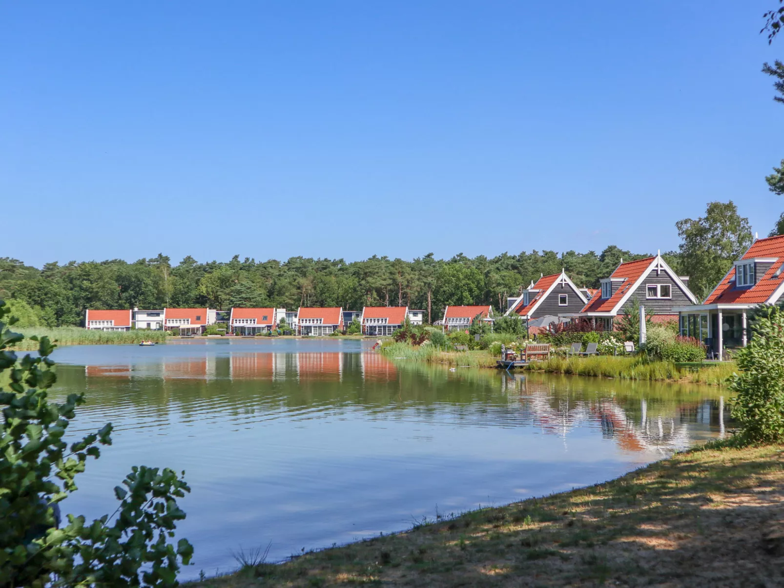 Lodgetent 4-Drinnen