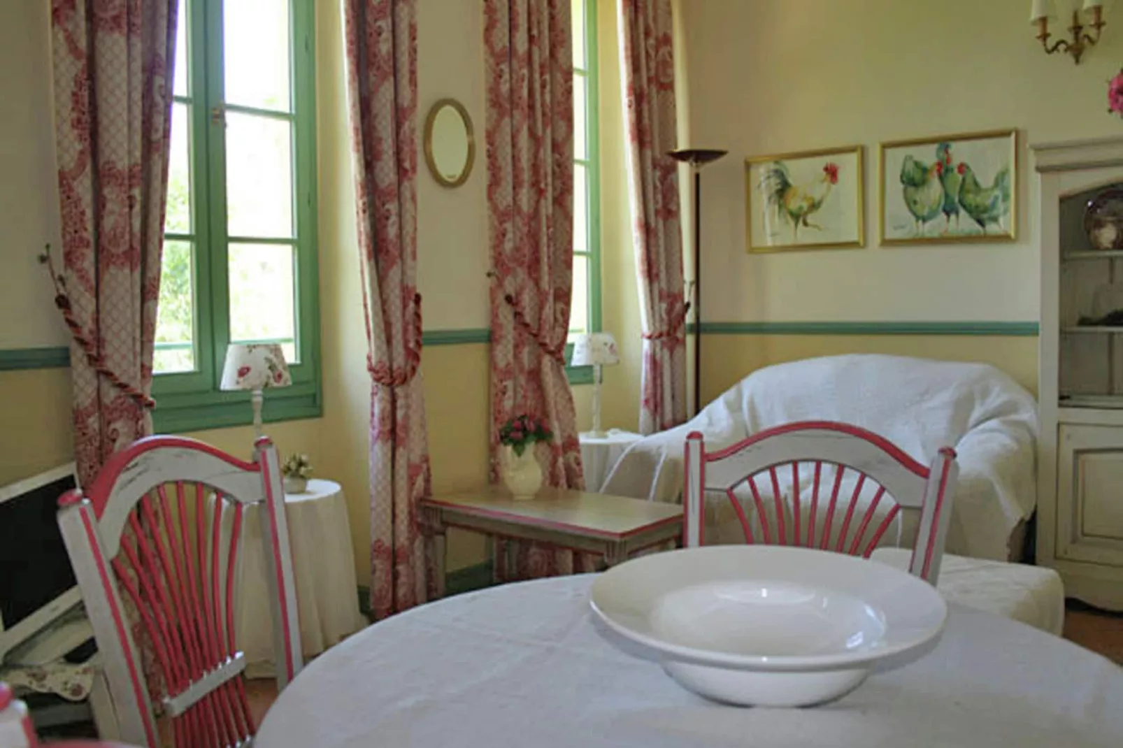 Chateau des Gipières-Living room