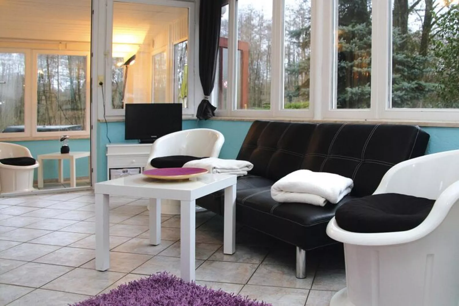 Ferienhaus Vieting direkt am Eldeufer in Parchim-Living room