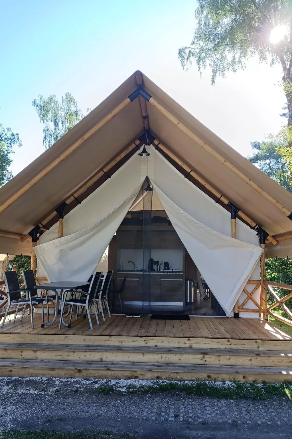 Glampingtent 4-Outside