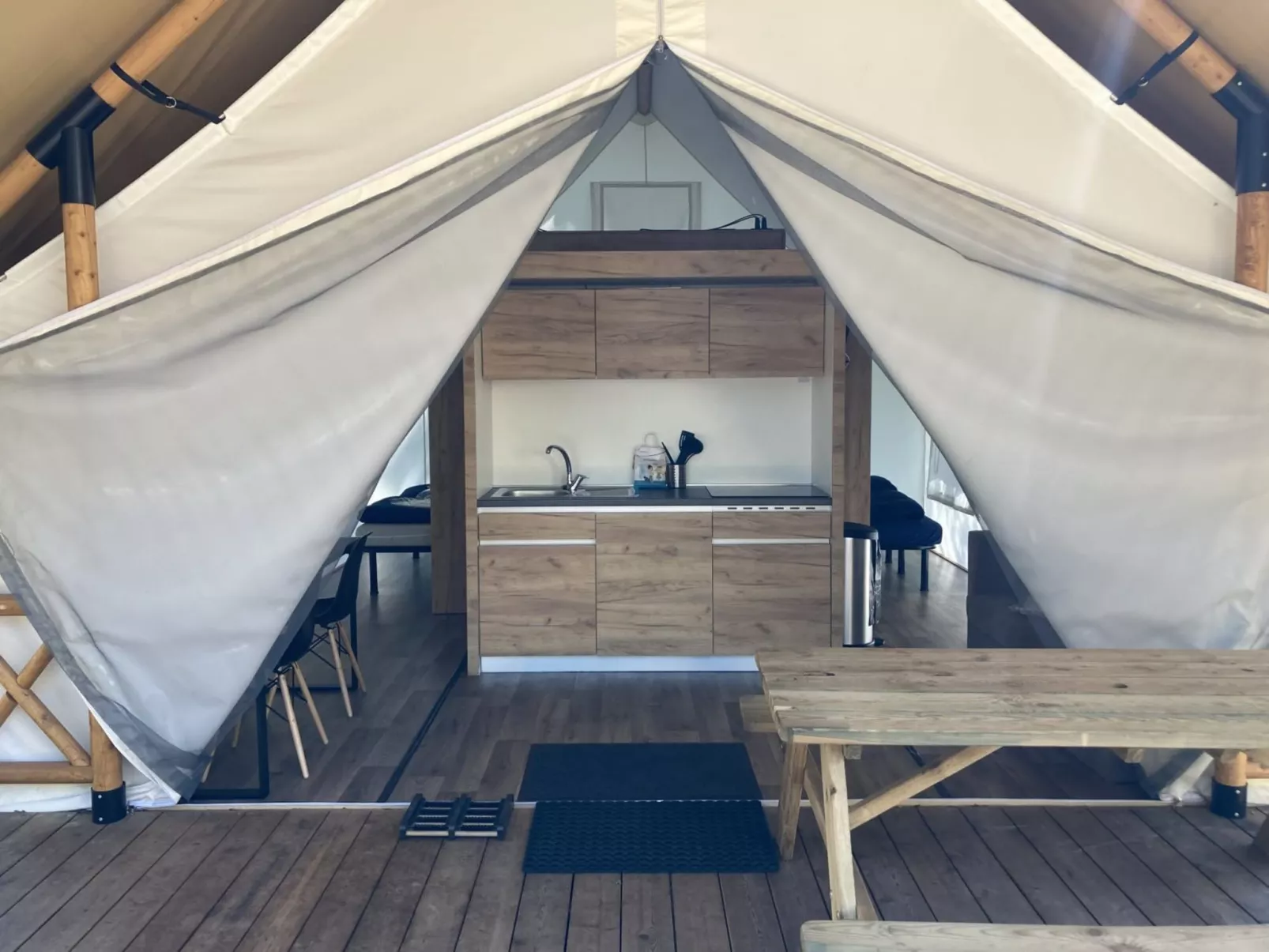 Glampingtent 4-Inside