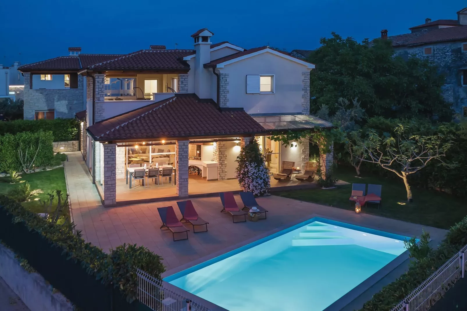 Villa Sunset-Exterior summer