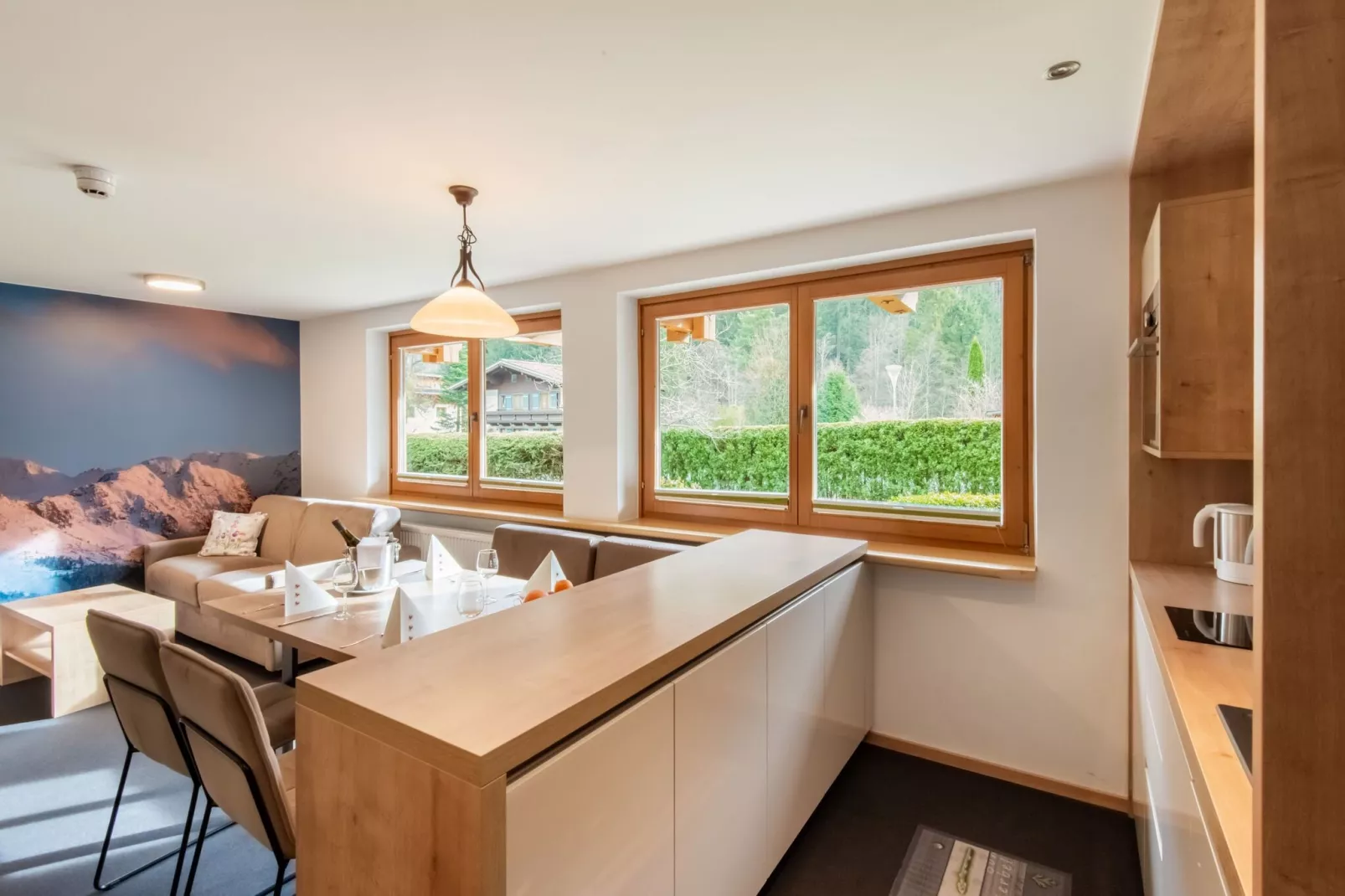 Appartement Zillertal Alpen B-Dining room