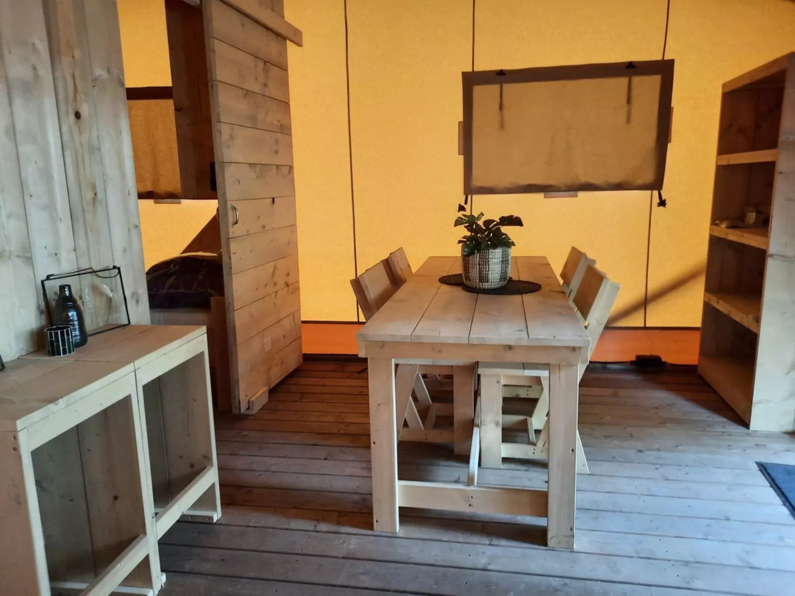 Glampingtent 4-Inside