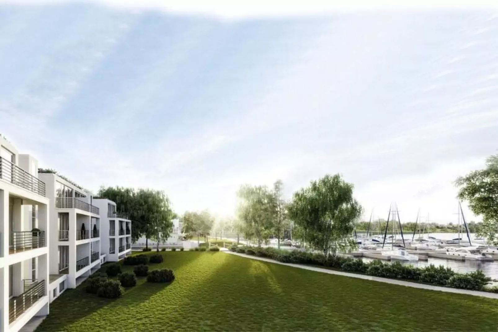 Apartments im MAREMÜRITZ Yachthafen Resort & Spa / Anker Penthouse Suite 2 Personen-Exterior summer