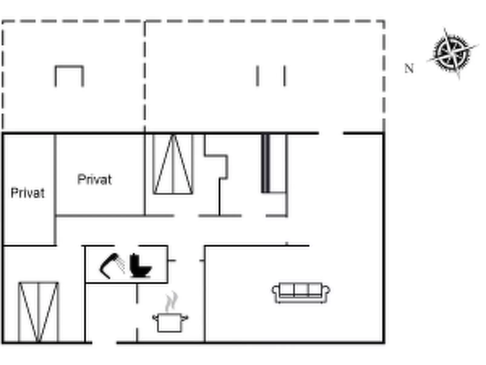 "Gritt" - 800m from the sea-Inside
