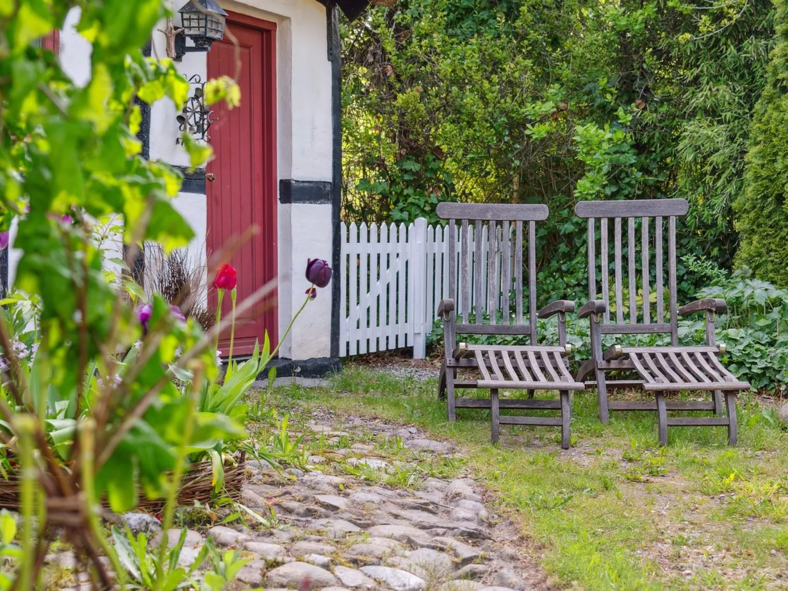 "Alfhild" - 3km from the sea-Dehors