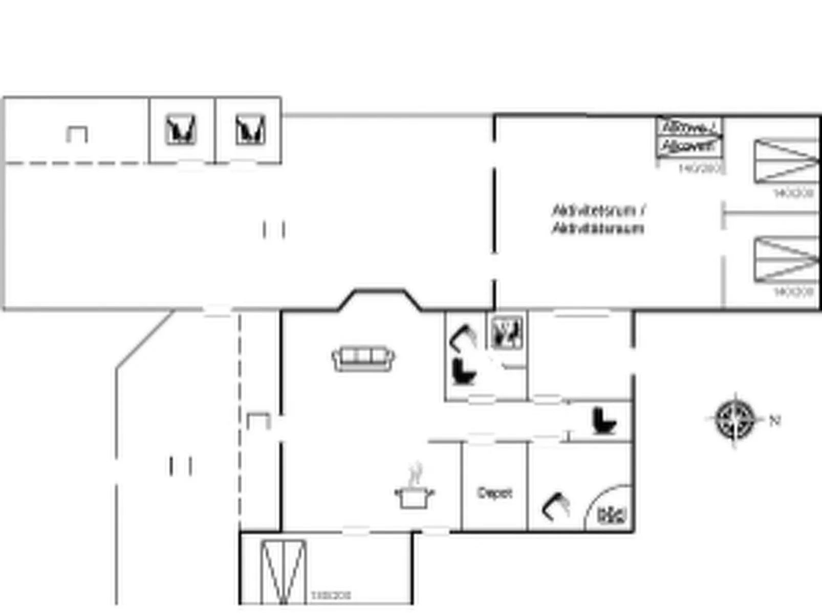 "Gustina" - 1.2km from the sea-Inside