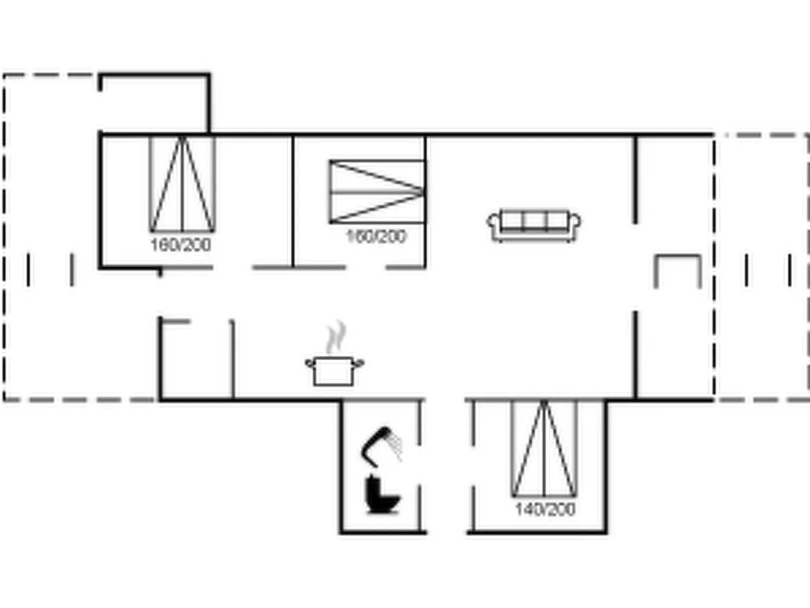 "Norna" - 300m from the sea-Inside