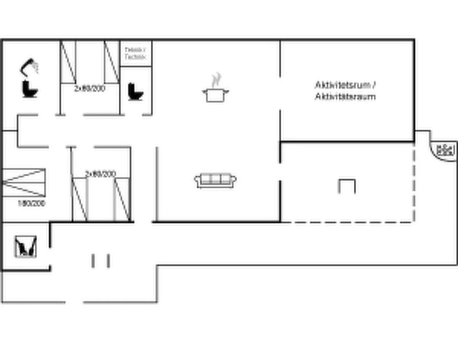 "Markku" - 400m from the sea-Inside