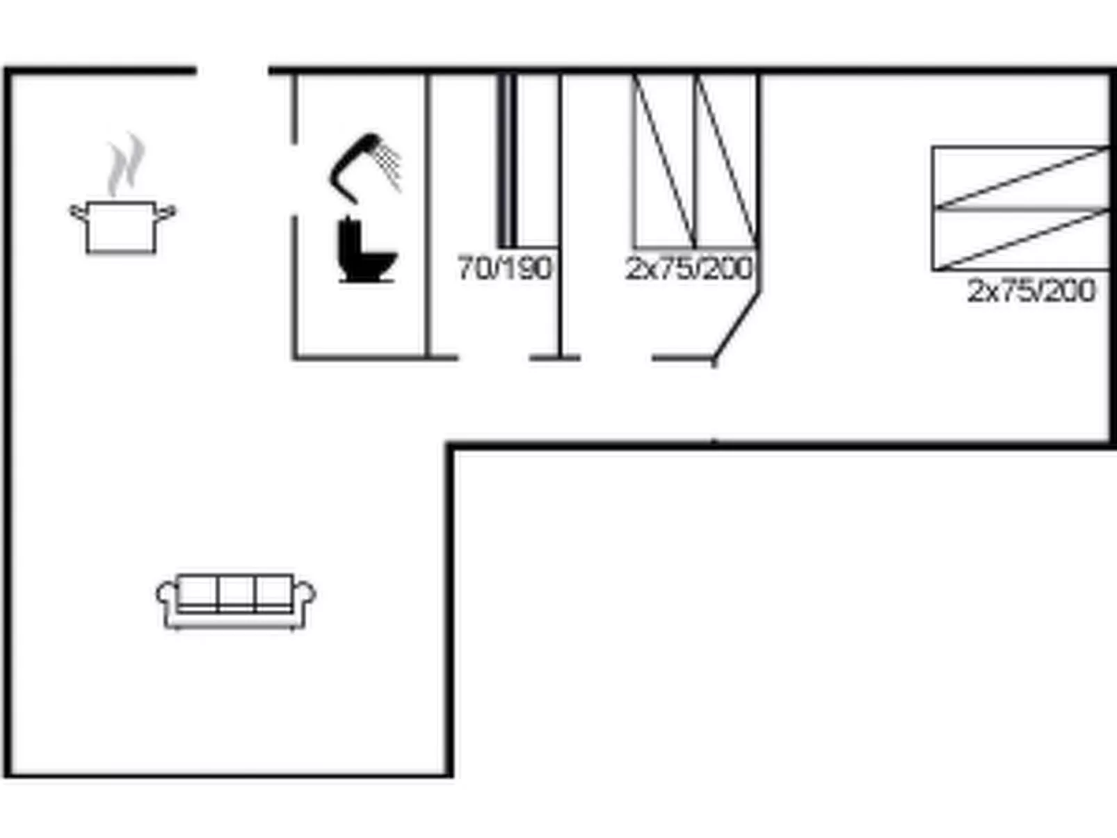 "Swana" - 550m from the sea-Outside