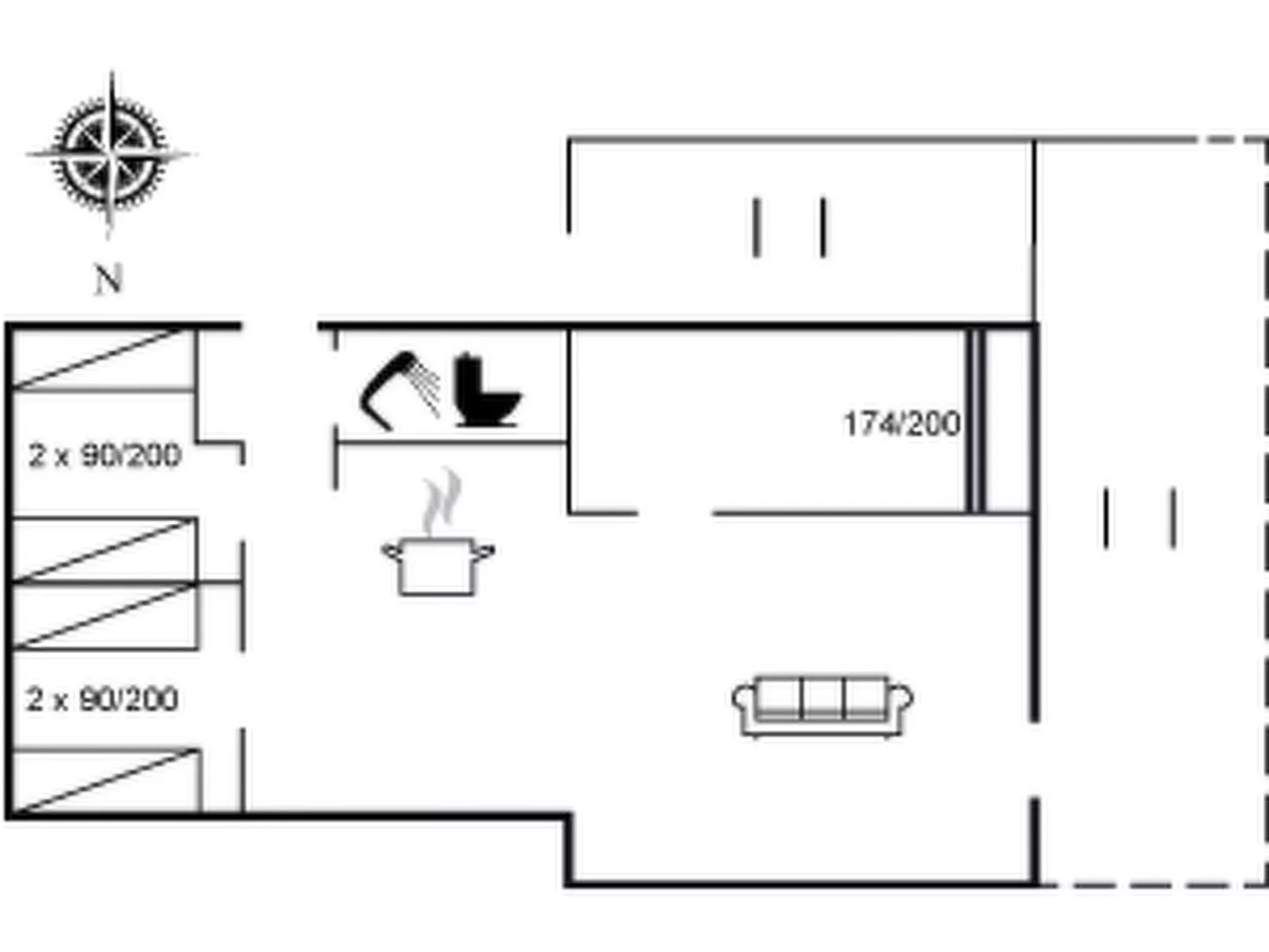 "Anniki" - 300m from the sea-Drinnen