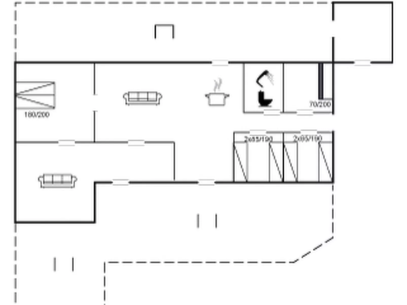 "Gudmand" - 600m from the sea-Inside