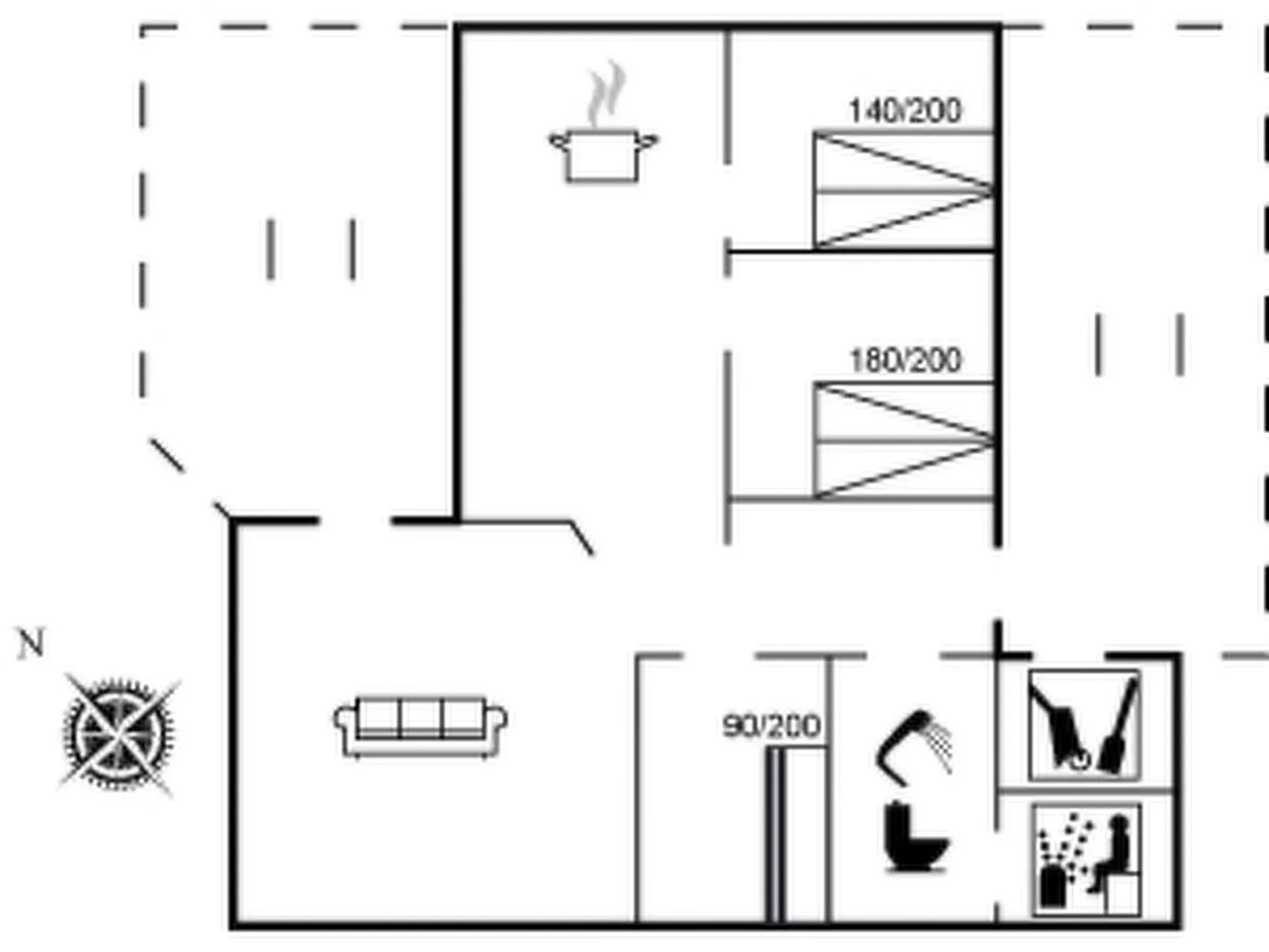 "Joske" - 50m from the sea-Inside