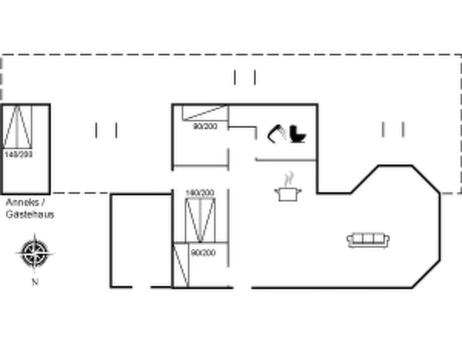 "Thomsen" - 475m from the sea-Outside