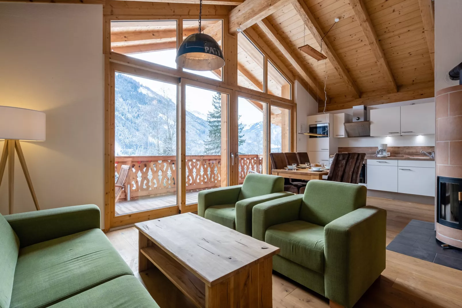 Chalet Trattenbach-Wohnzimmer