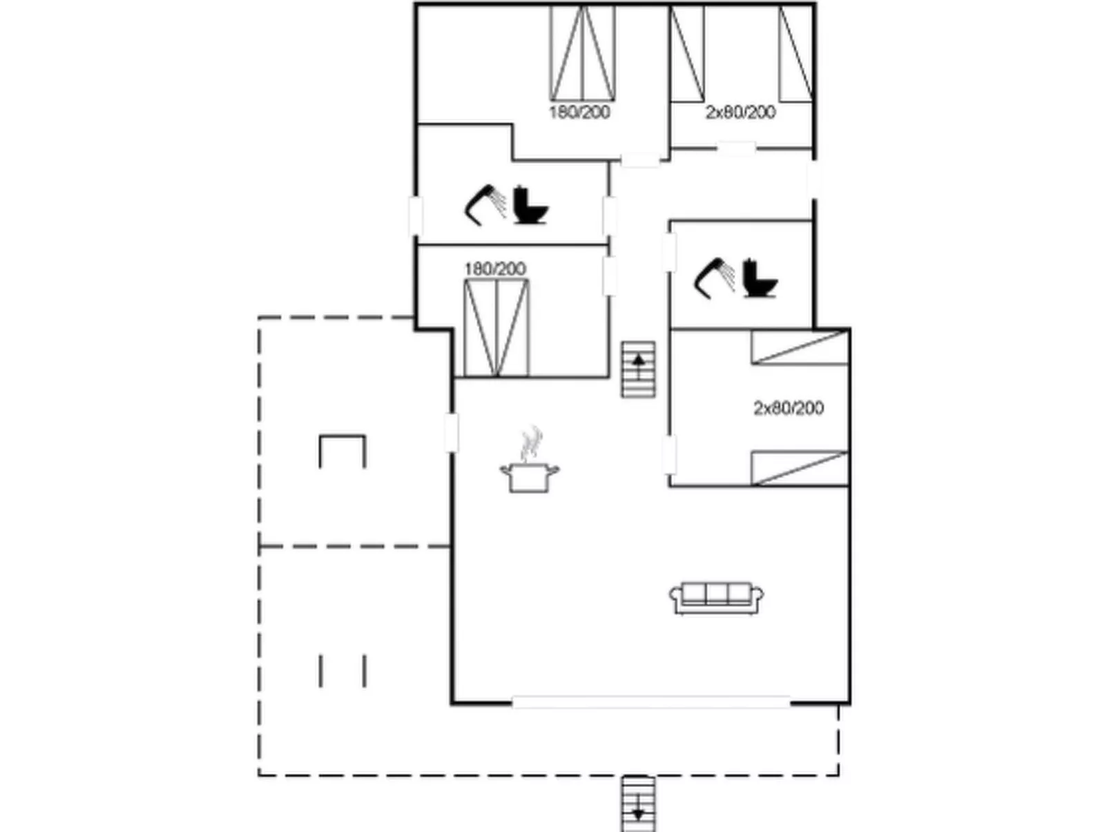 "Engli" - 90m from the sea-Inside