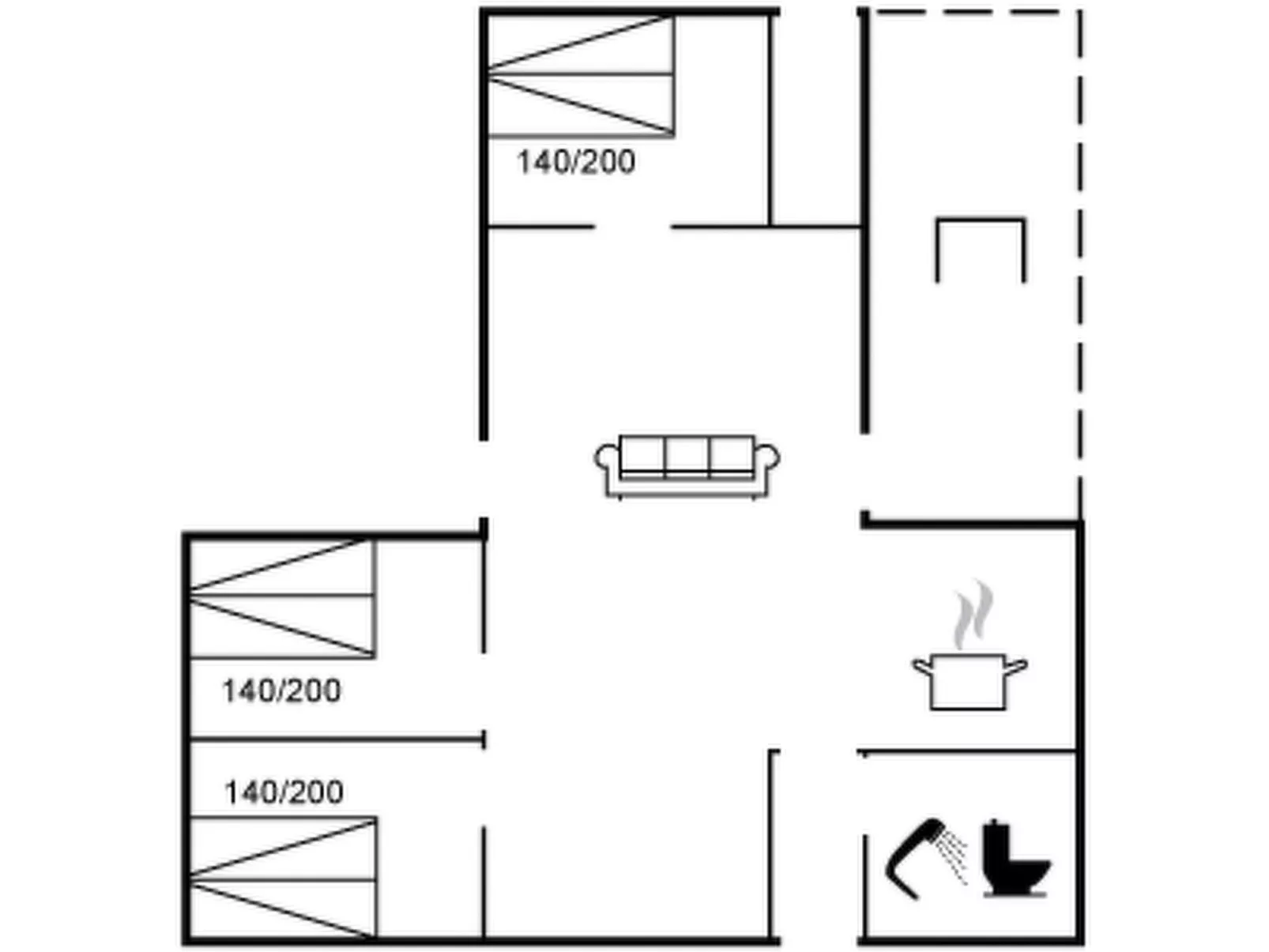 "Clarita" - 300m to the inlet-Inside