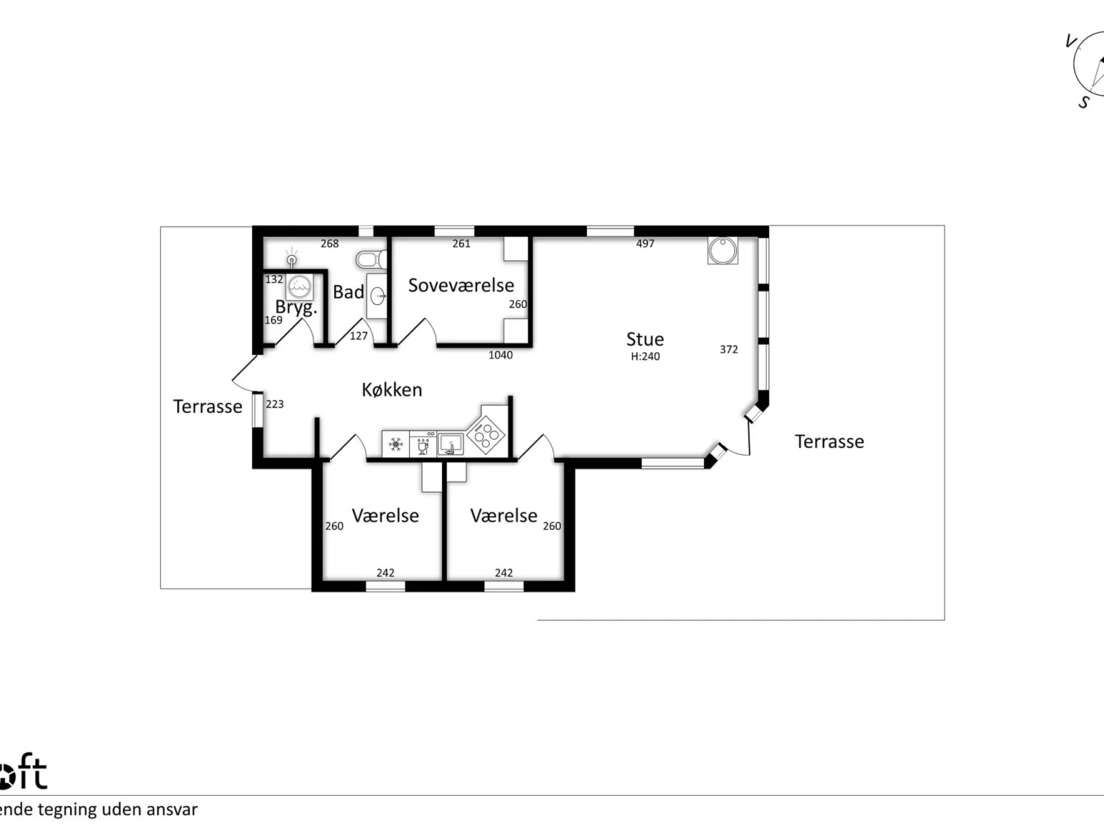 "Hjalmsvider" - 300m from the sea-Outside