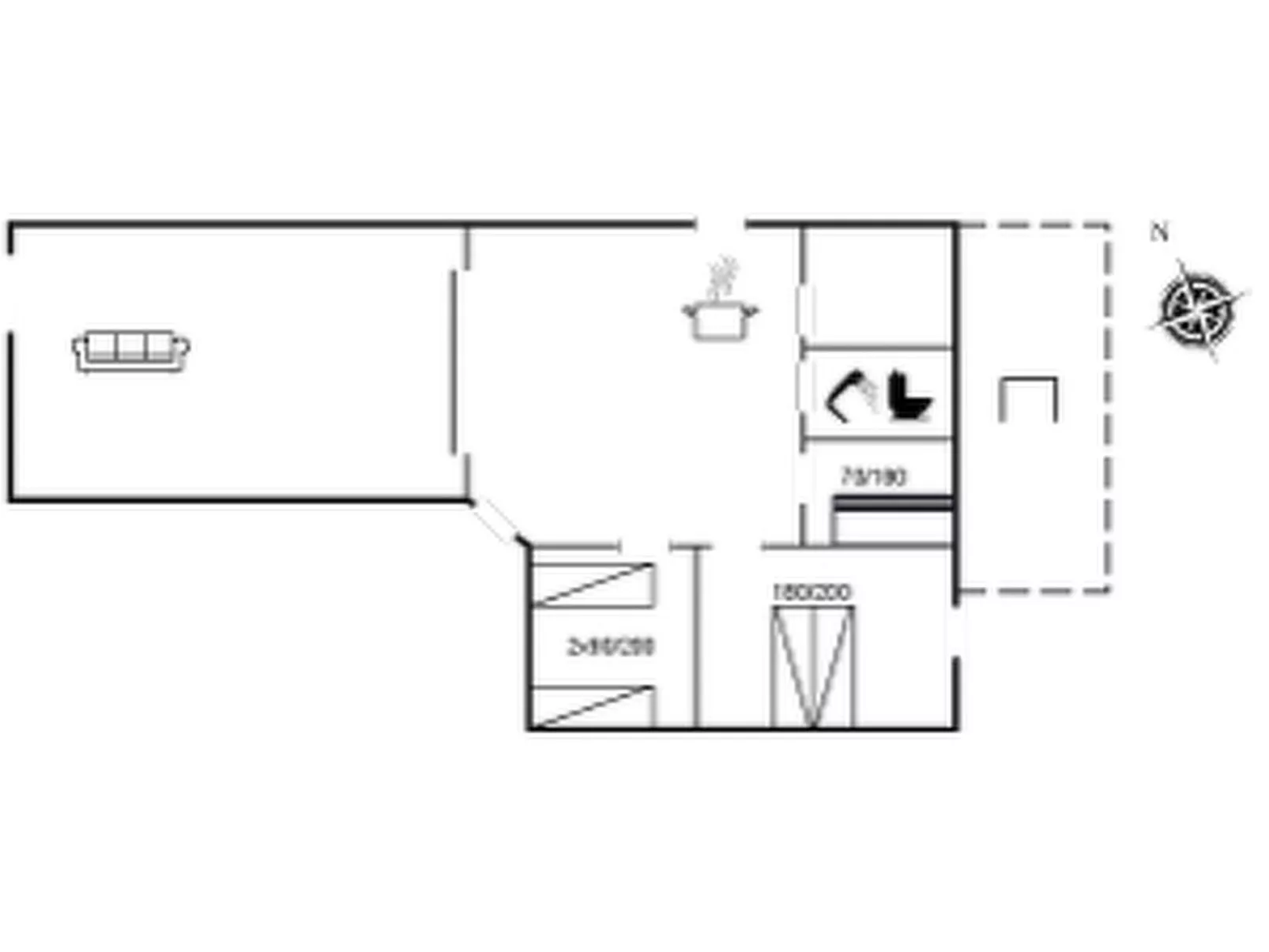 "Maybrit" - 50m from the sea-Inside