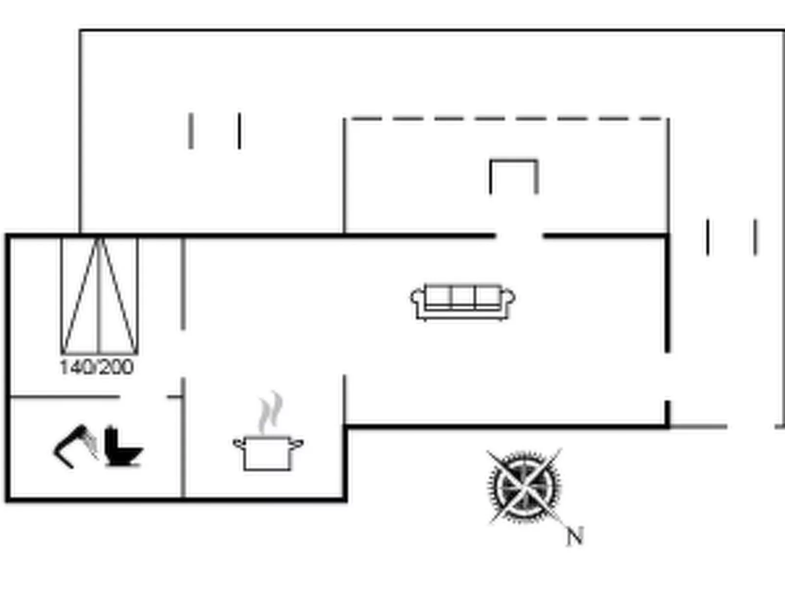 "Sazur" - 75m from the sea-Inside