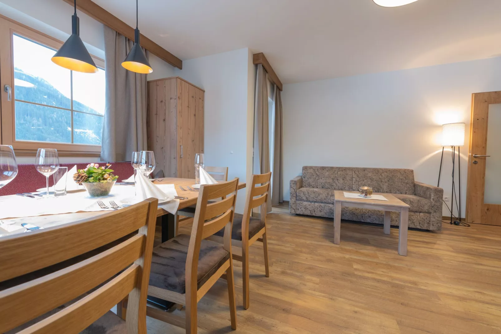Salzach Appartement Wald 1-Living room