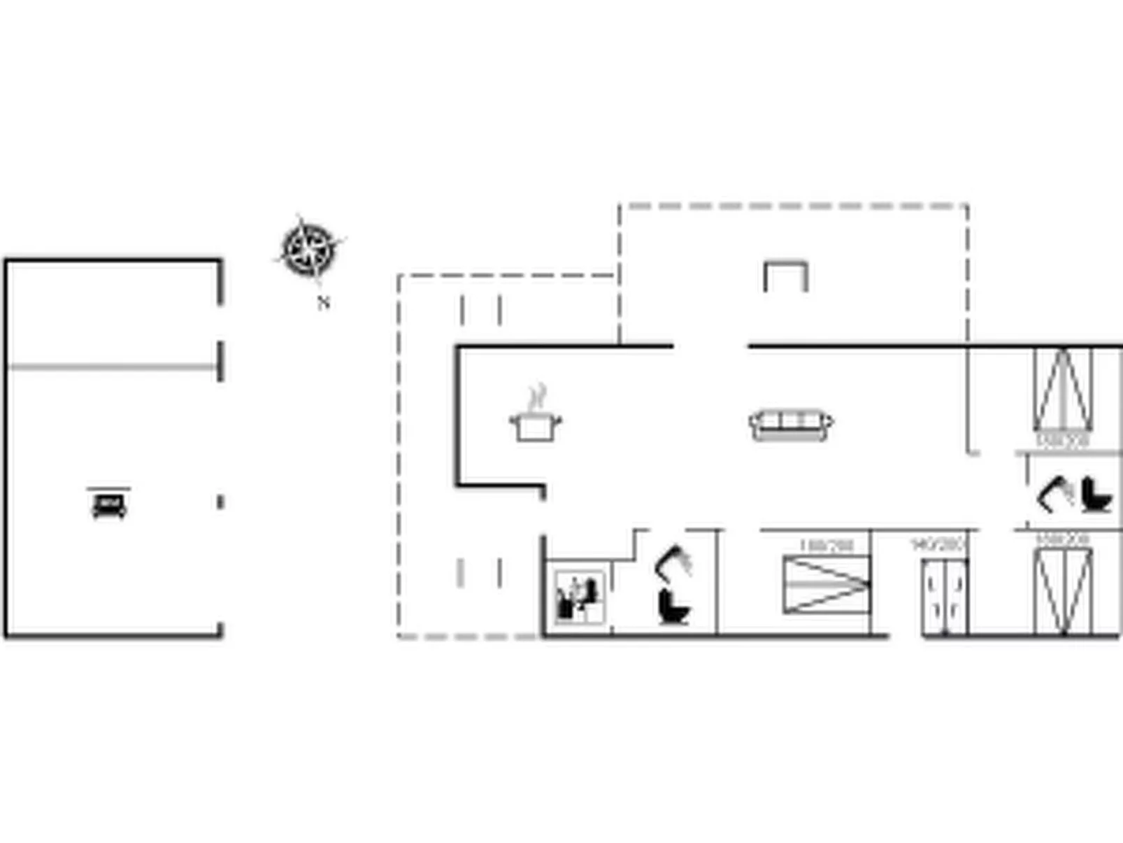 "Gisl" - 1.3km from the sea-Inside