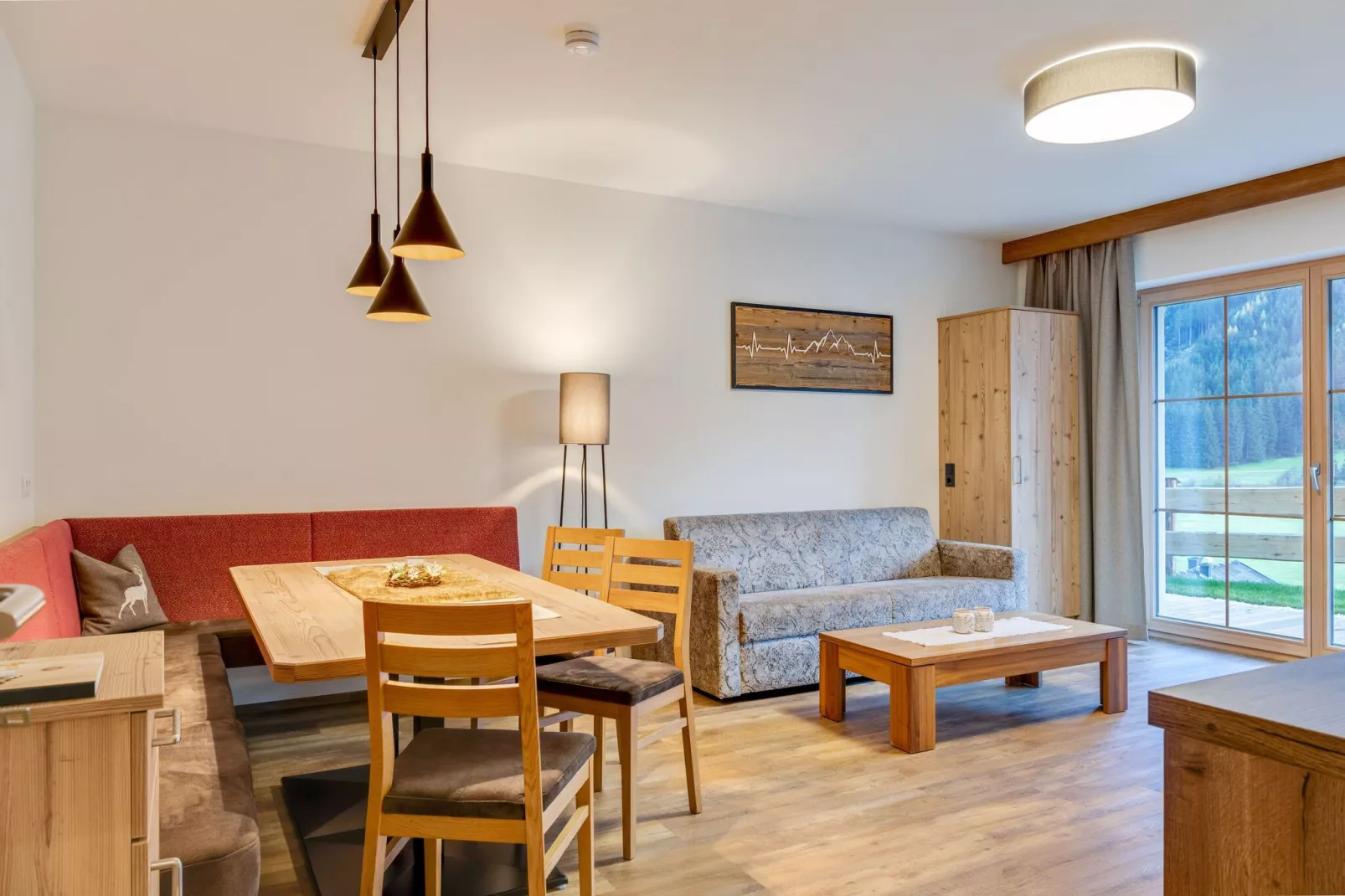 Salzach Appartement Wald 2-Living room
