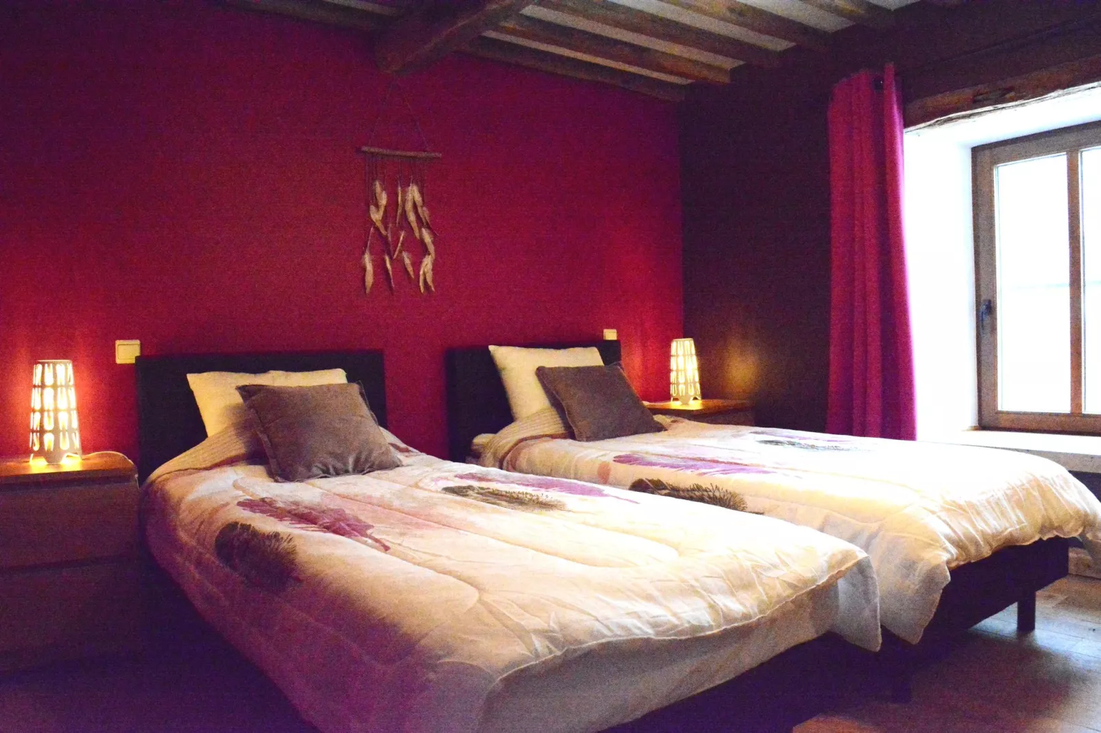 Au Coeur de Champlon-Schlafzimmer