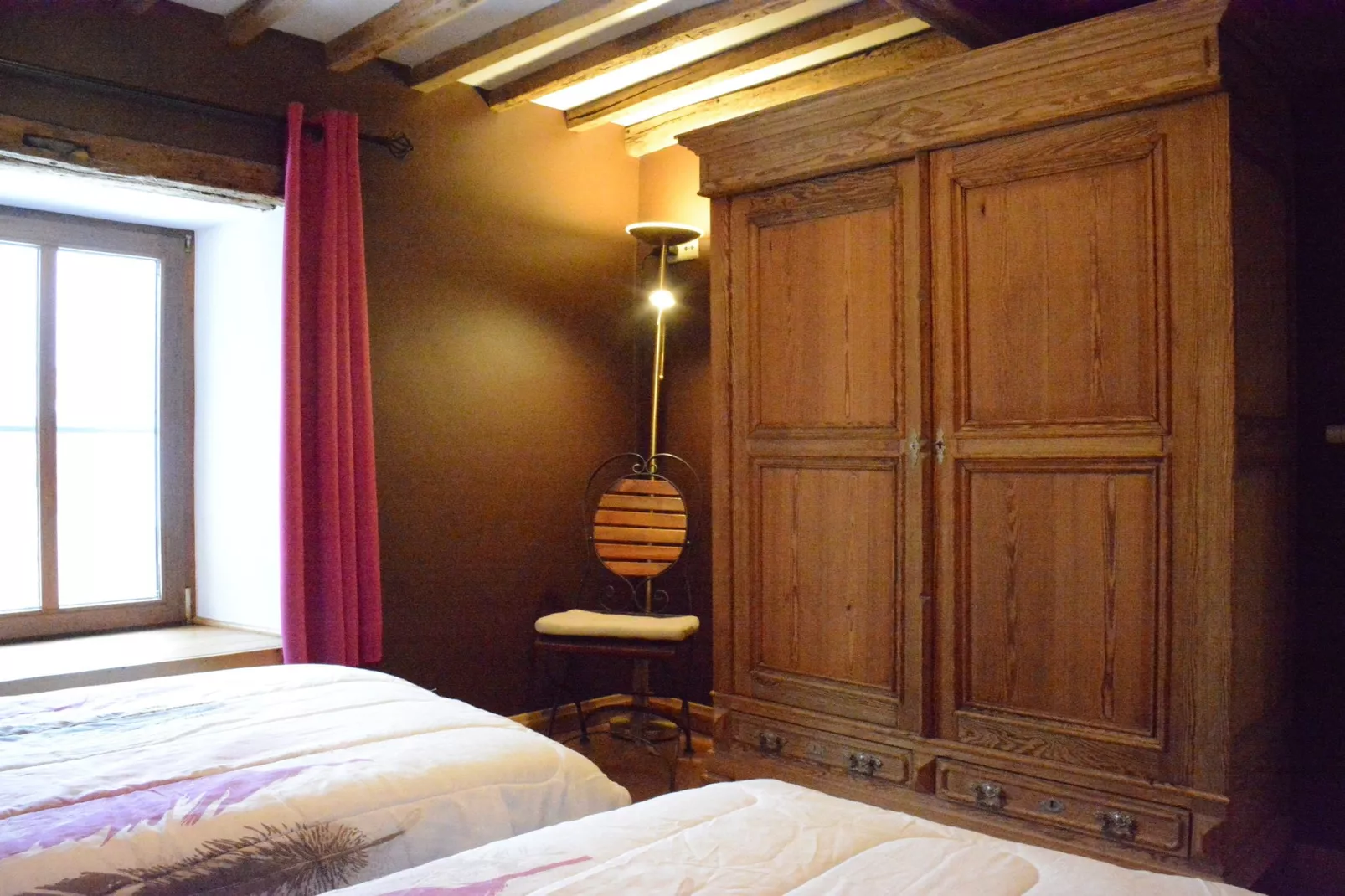 Au Coeur de Champlon-Schlafzimmer