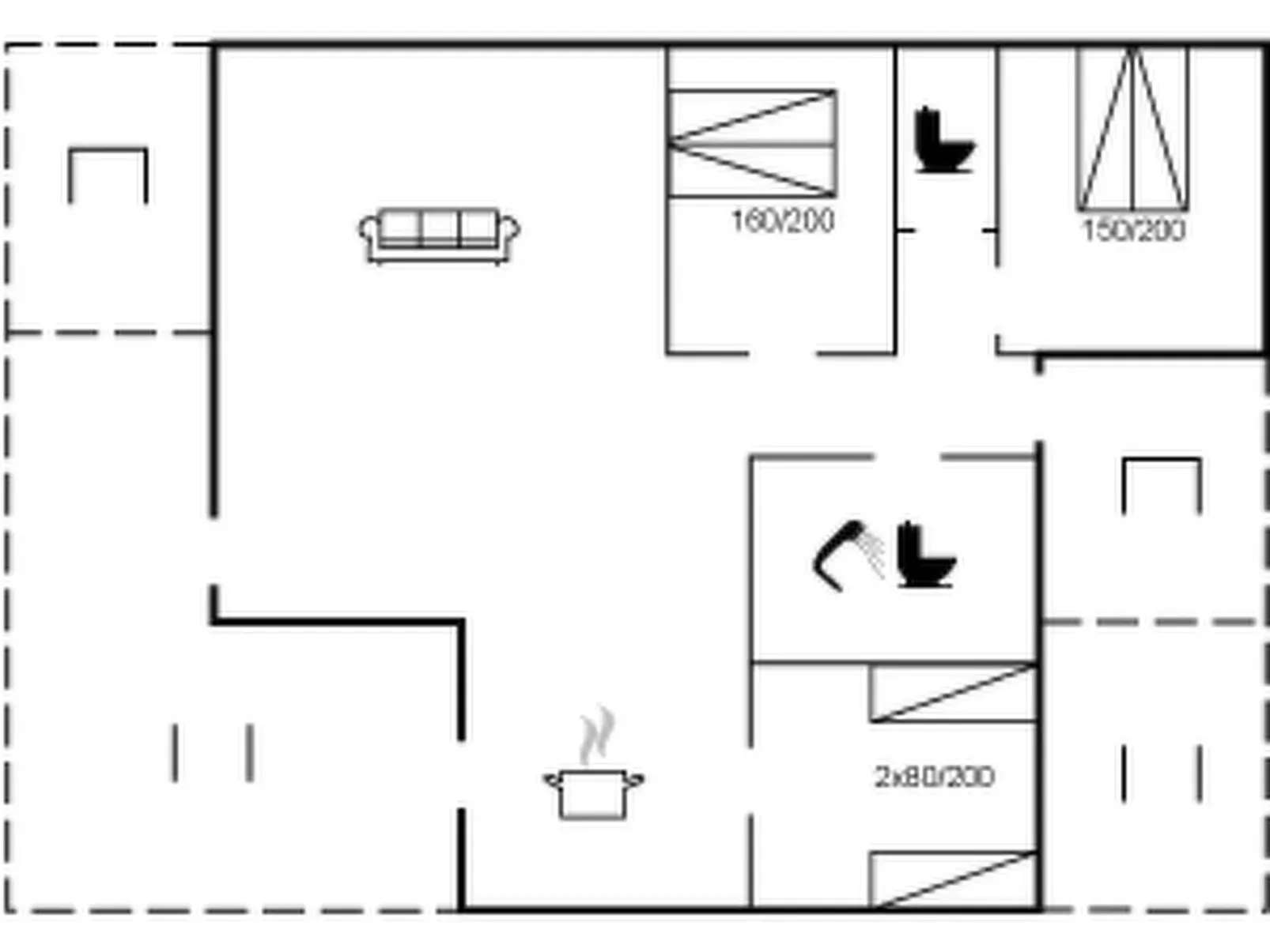 "Auno" - 140m from the sea-Inside