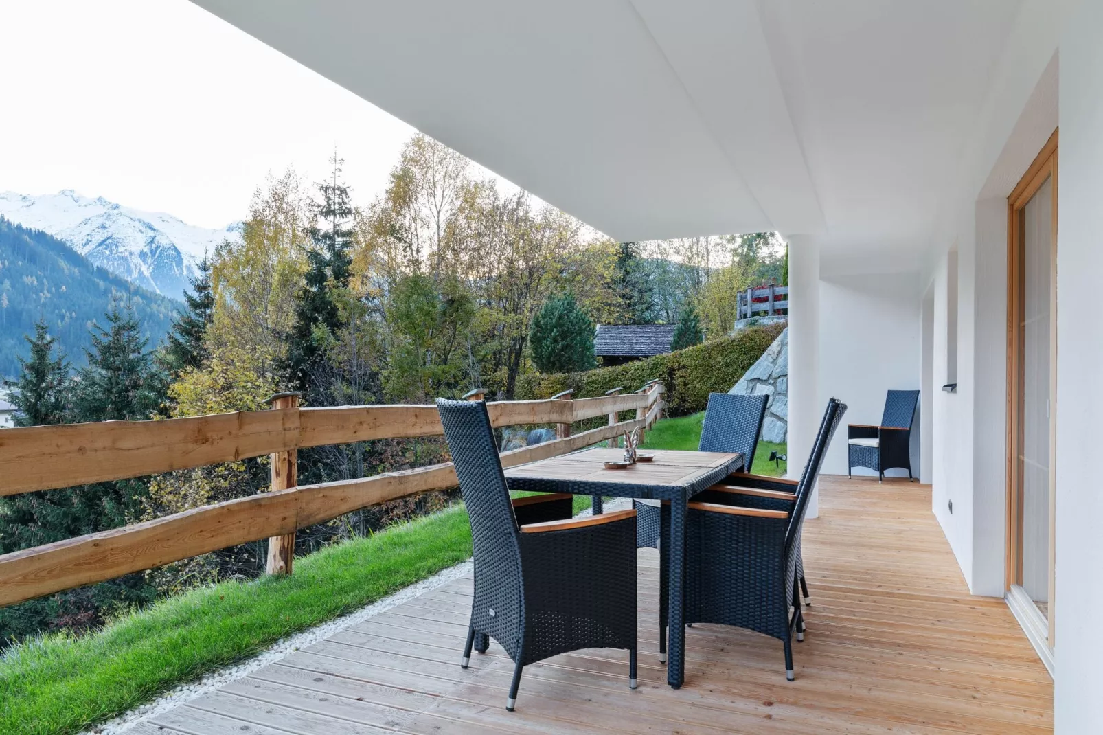 Salzach Appartement Wald-Terrace balcony