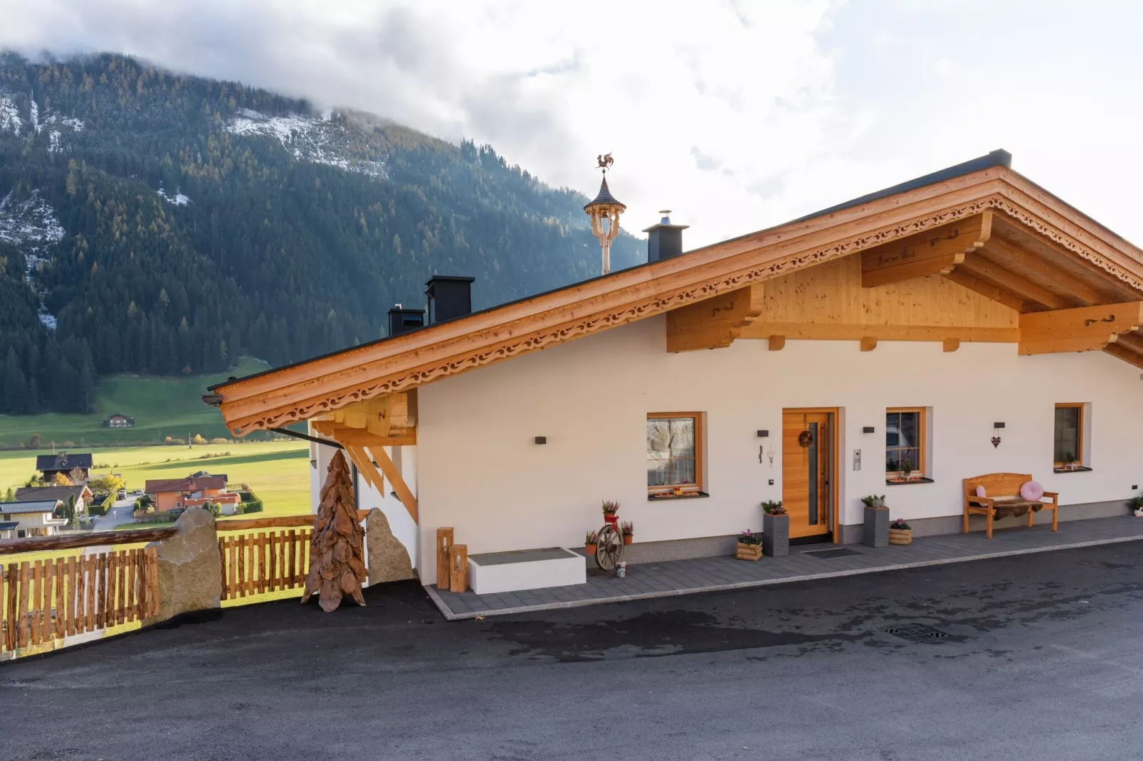 Salzach Appartement Wald-Exterior summer