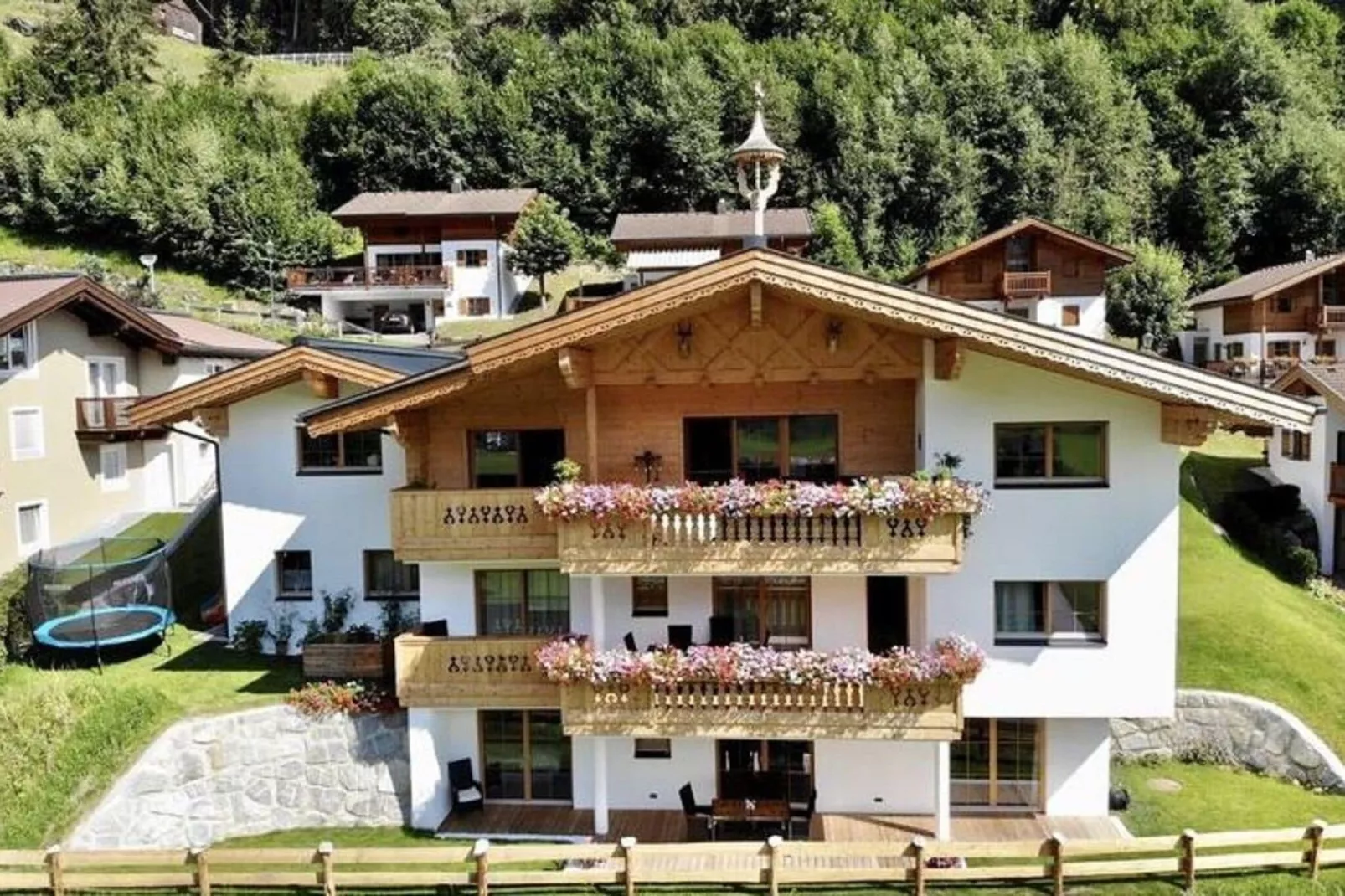 Salzach Appartement Wald-Exterior summer