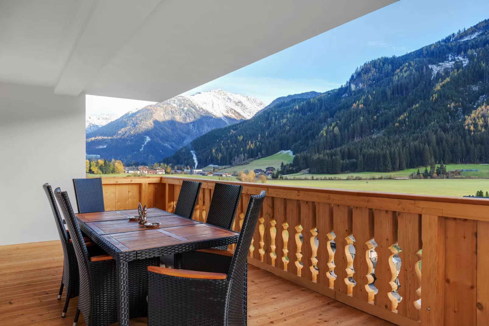 Salzach Appartement Wald-Terrace balcony