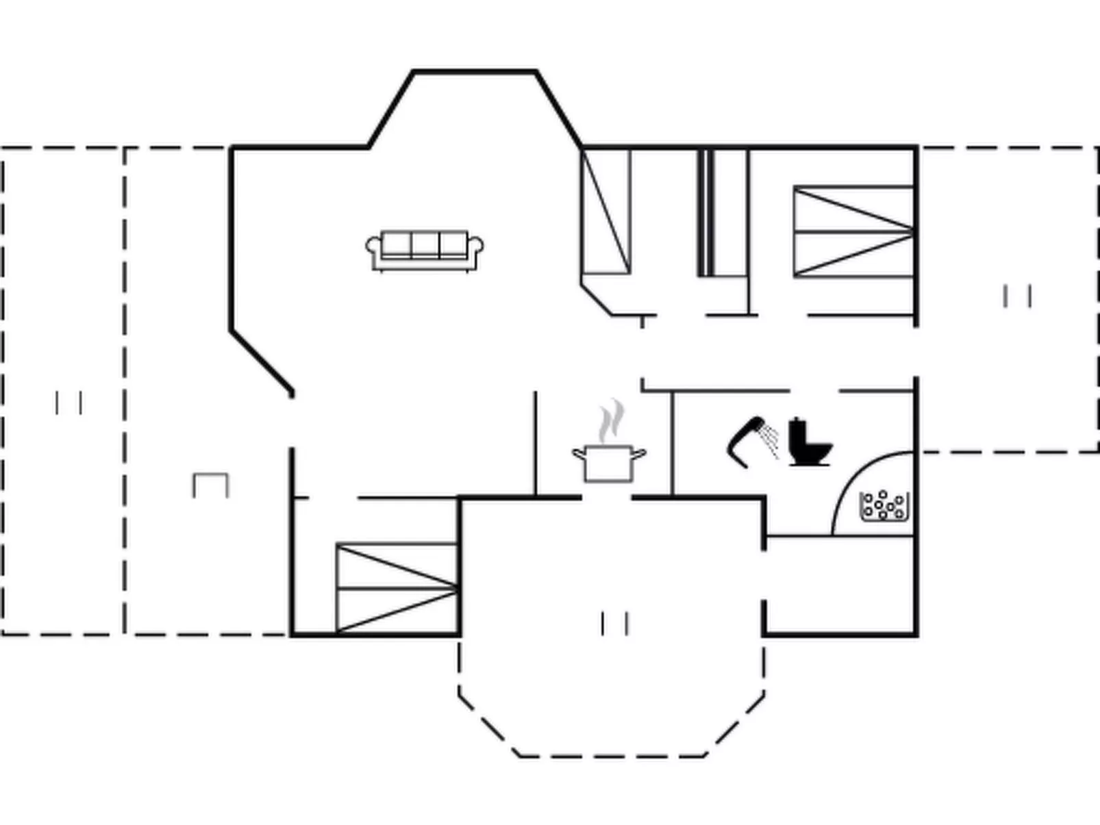 "Asta" - 85m from the sea-Inside