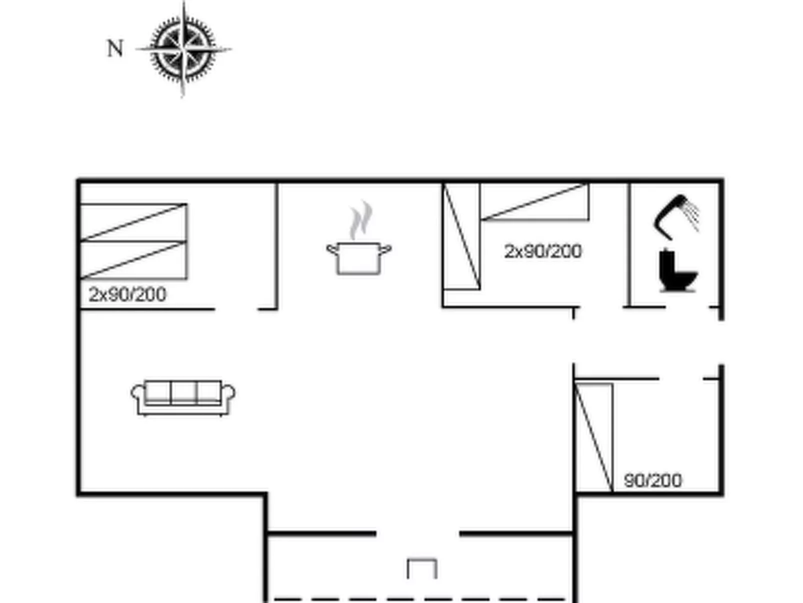 "Eliza" - 600m from the sea-Inside