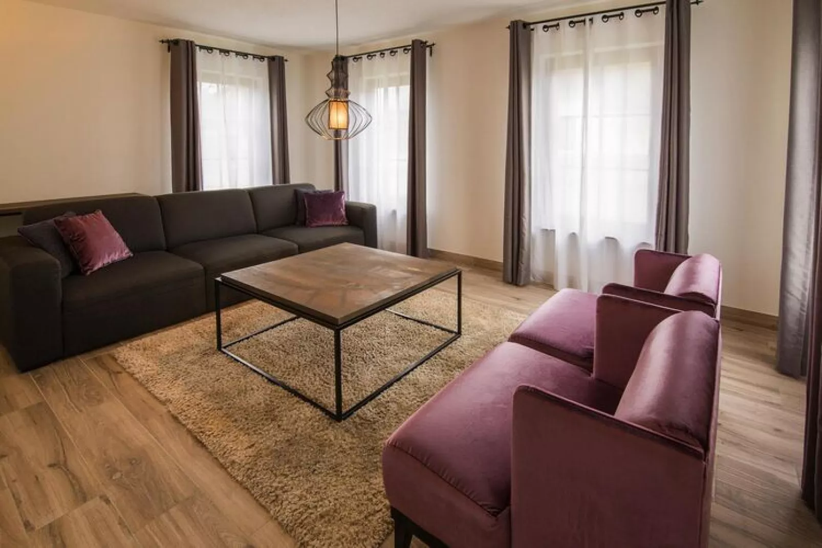 Ferienhaus Typ A 120 qm-Wohnzimmer