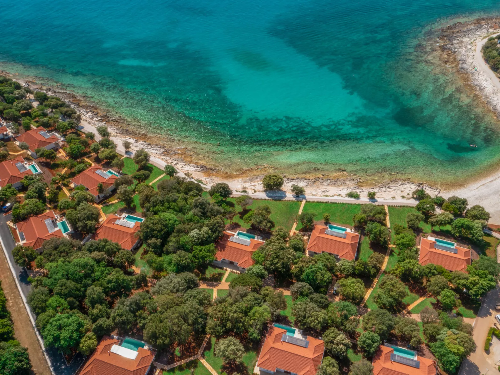 Luxury Beachfront Villa Porto Bus-Outside