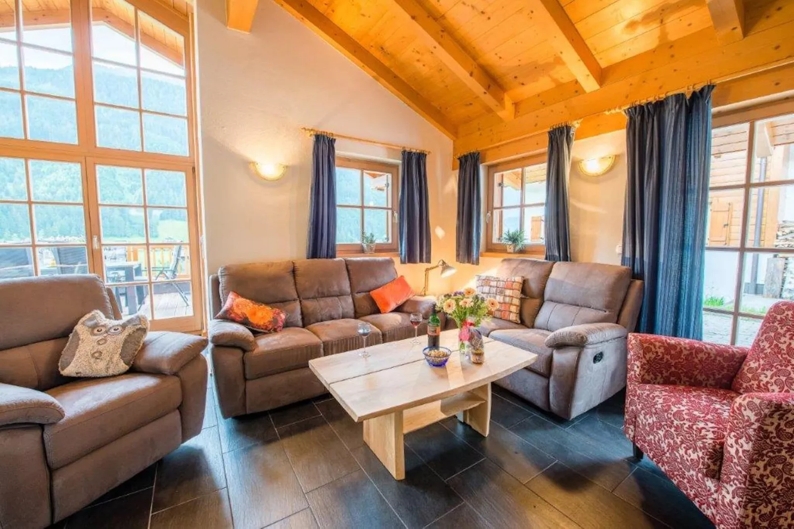 Chalets im Wald