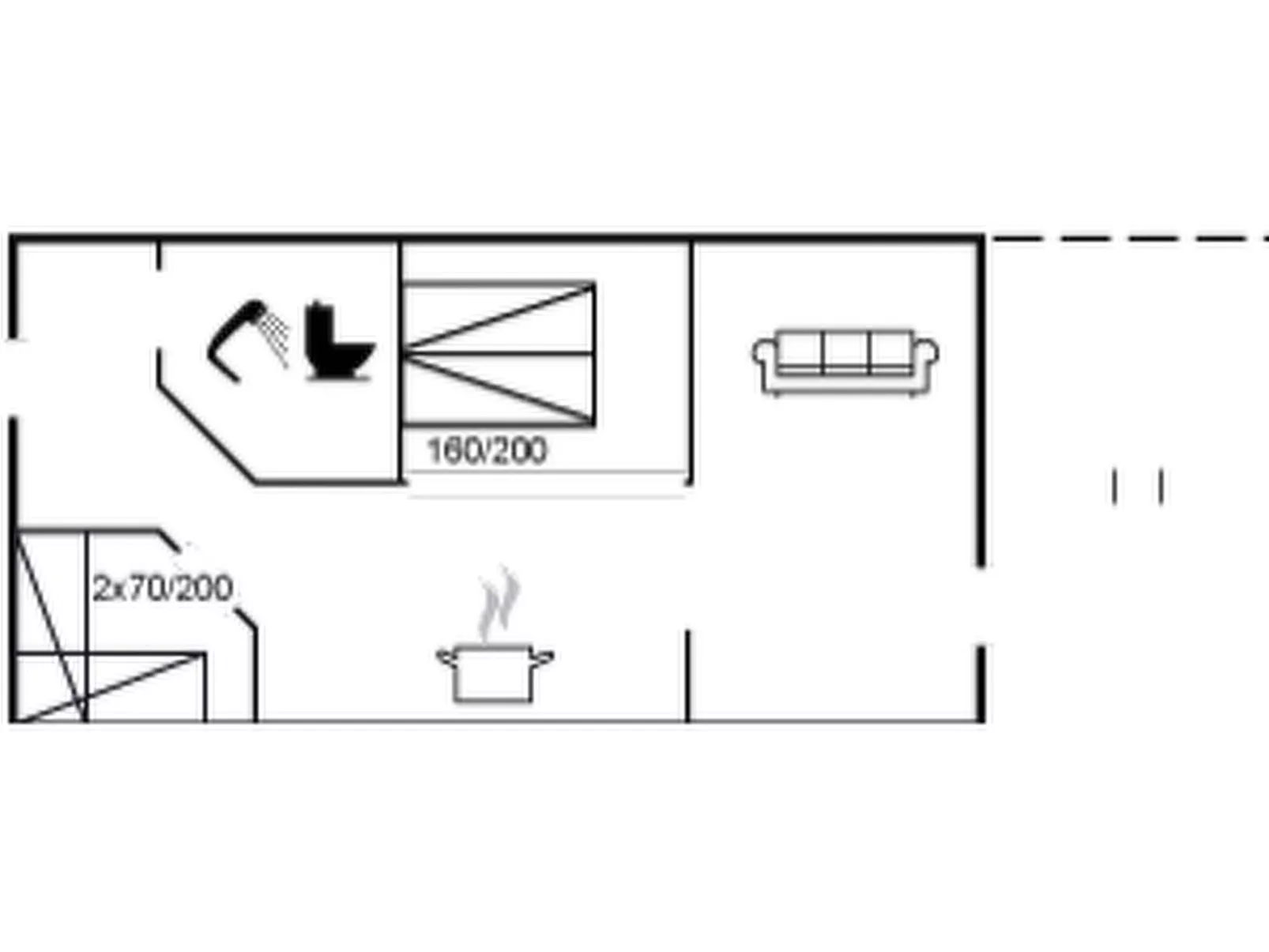 "Asa" - 75m from the sea-Inside