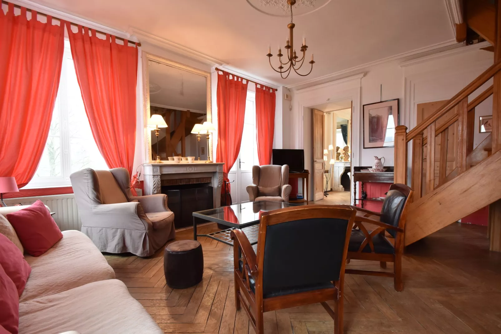 Château Saint Gervais-Living room