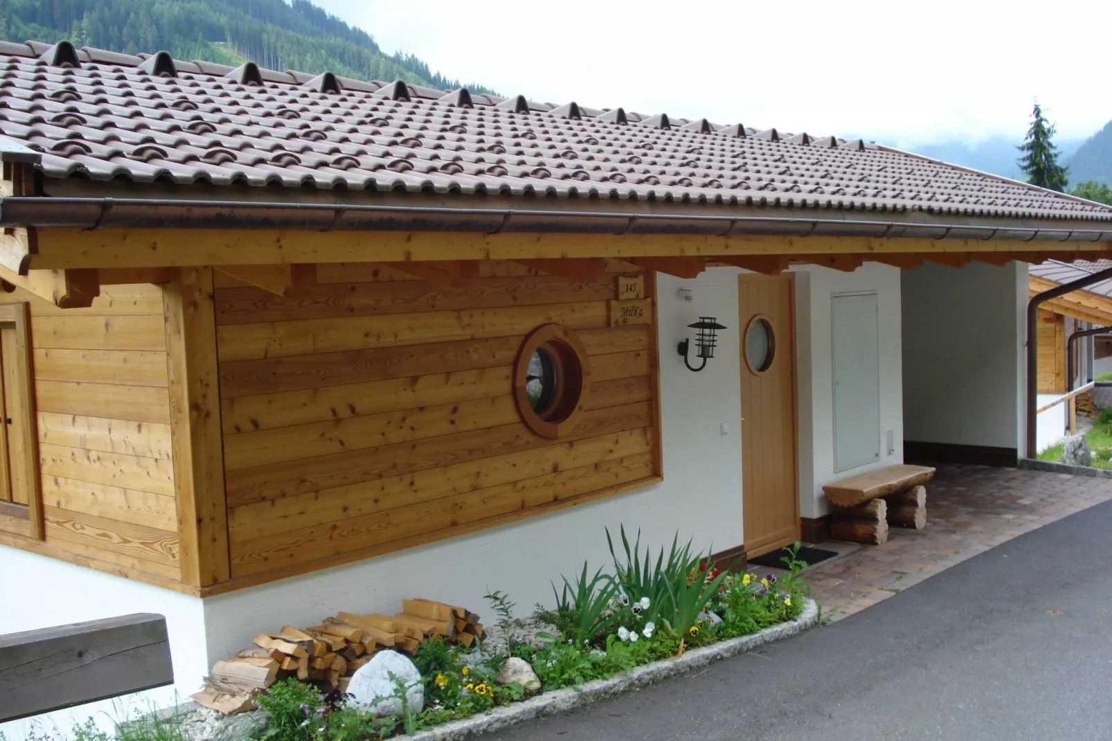 Chalets im Wald