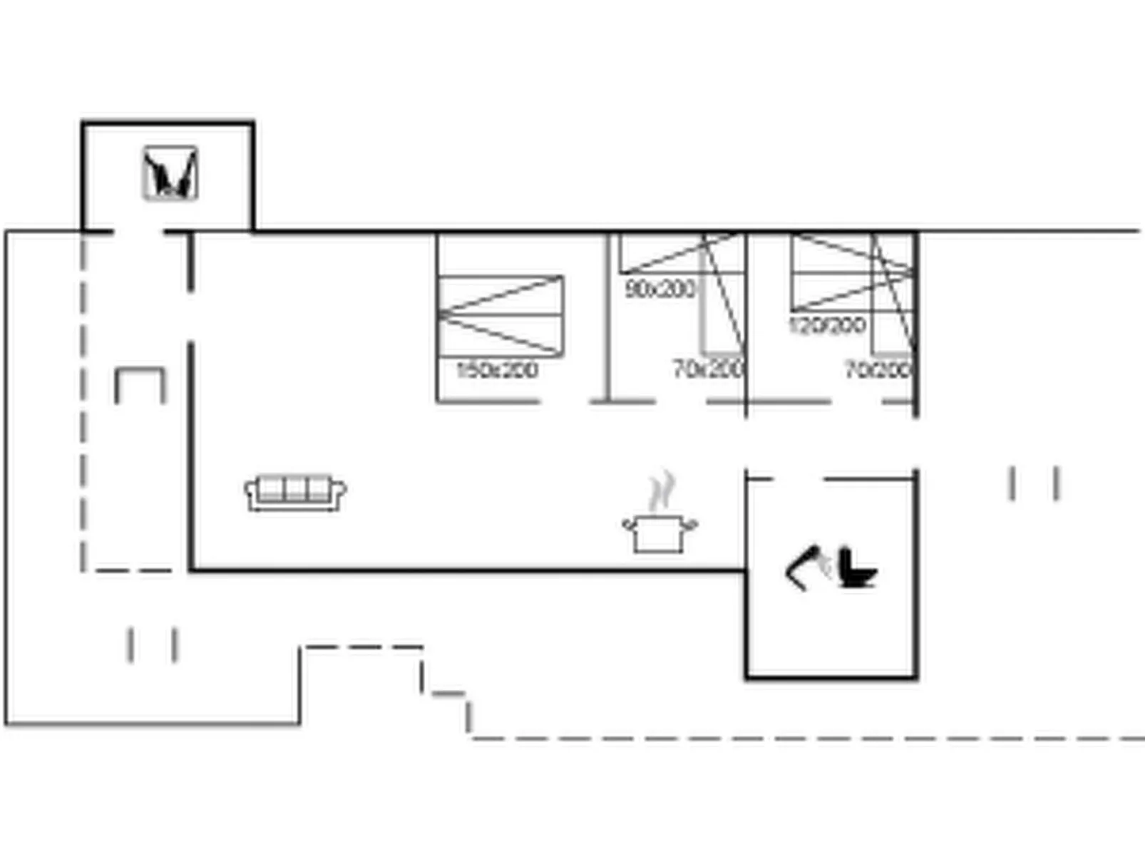 "Hælf" - 400m from the sea-Inside