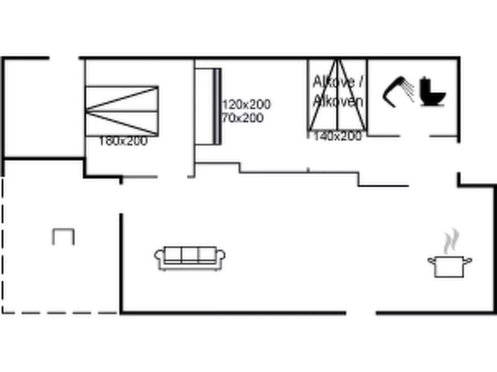 "Mikkel" - 300m from the sea-Inside