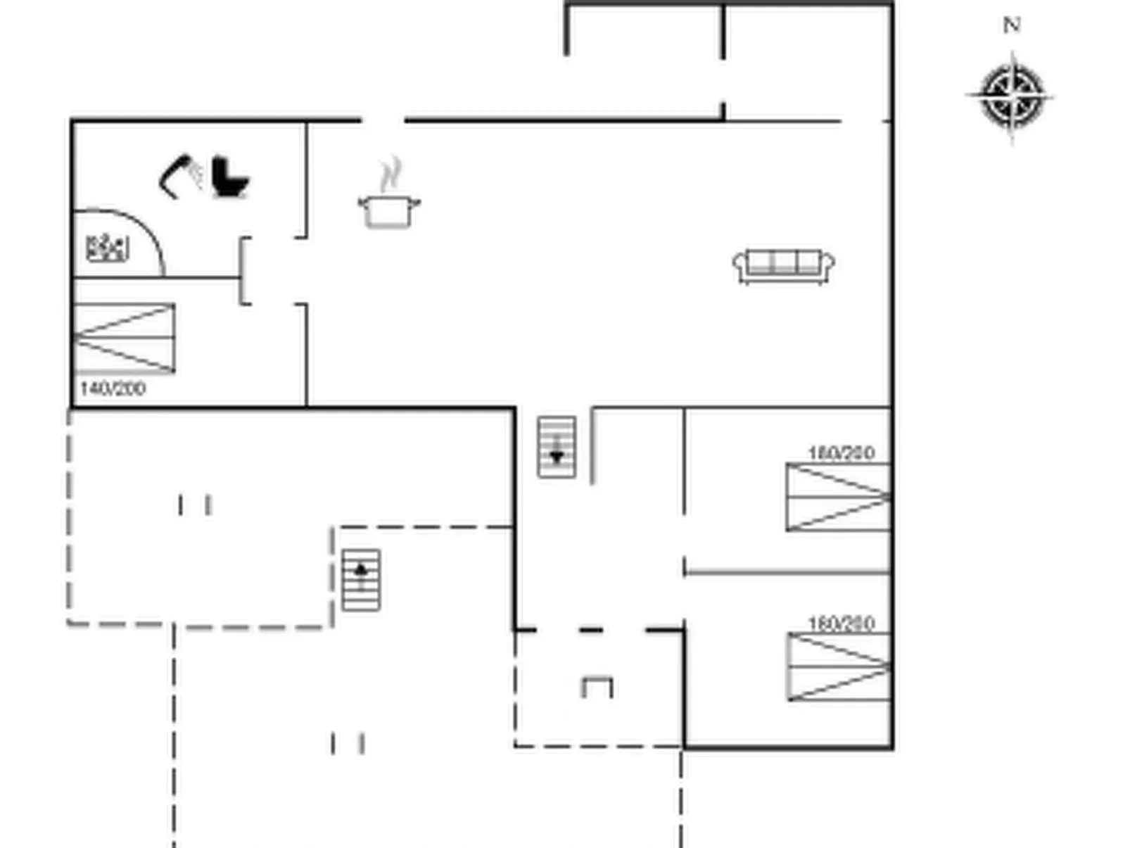 "Gerhild" - 300m from the sea-Inside