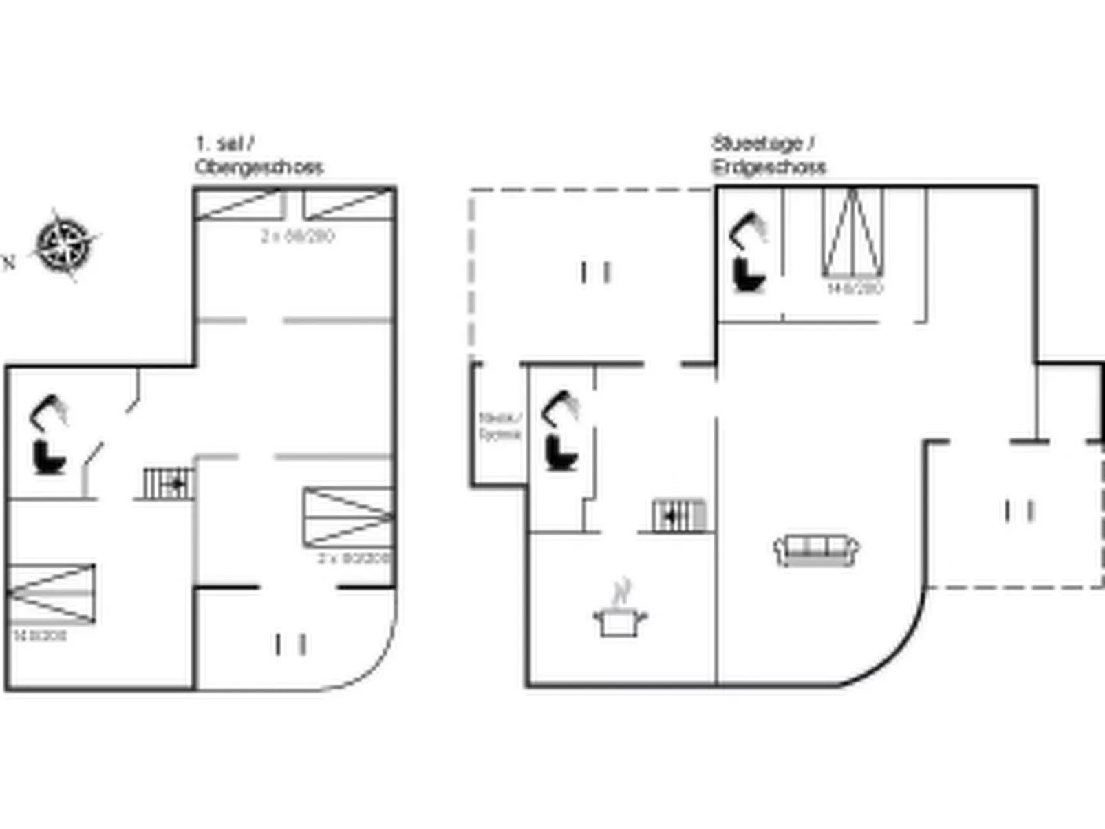 "Hillegonde" - 84m from the sea-Inside