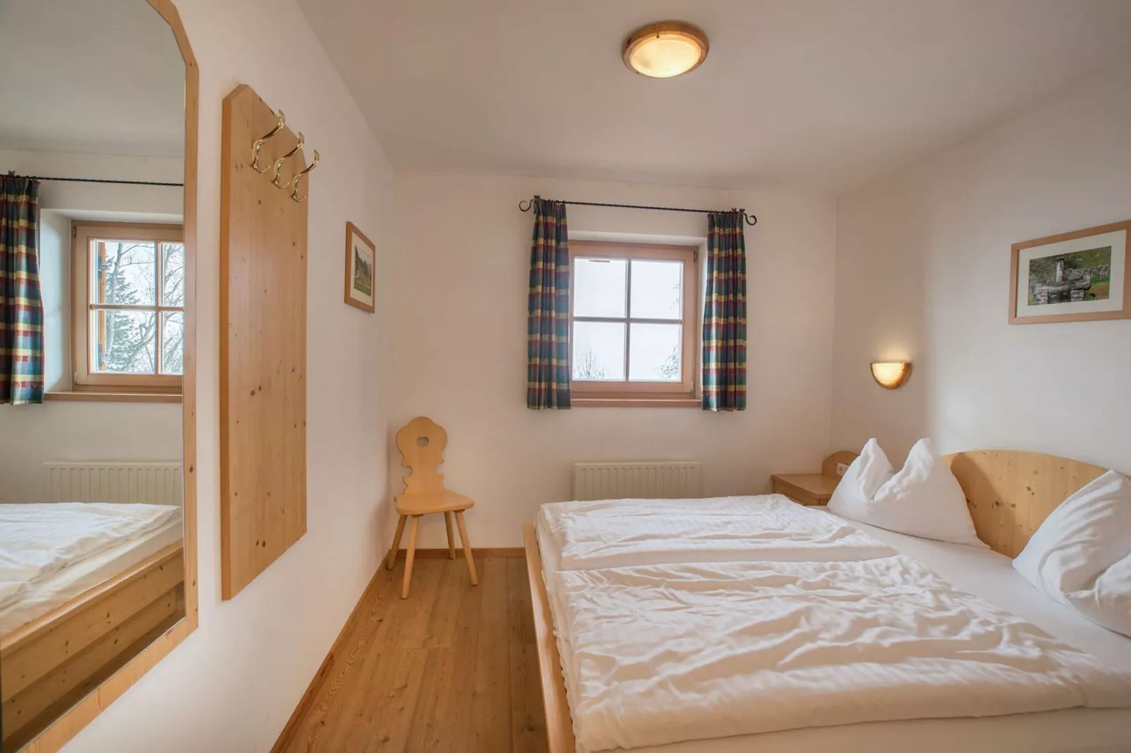 Chalets im Wald-Schlafzimmer